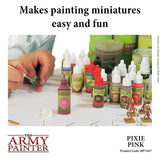 Warpaints Pixie Pink - Acrylic Non-Toxic Heavily Pigmented Water Based Paint For Tabletop Roleplaying, Boardgames, And Wargames Miniature Model Painting