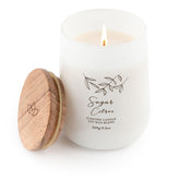 , Luxury Mercantile Poured Soy Wax Blend Candle, Scented Candles For Home, Candle Gifts For Women & Men, 30 Hours Long Burning, 9.5 Oz Soy Wax Blend Candle, Sugar Citrus