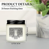 6 Pcs Book Lover Gifts Valentines Bookish Gifts 3.5 Oz Scented Reading Candle For Her Book Club Bookworm Reader Librarian Writer Office Staff National Books Month Party, 6 Style(Fresh Scent)