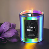 Bcny Black Magic Candle – Cool Spiritual Scented Black Candle Enchantment, Scented Aromatherapy Soy Candles Gifts For Men Women – Transform Your Home With Mystical Ambiance – Handcrafted In Usa