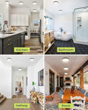 6 Pack 7 Inch LED Ceiling Lights 1500LM 3CCT Flush Mount Fixtures