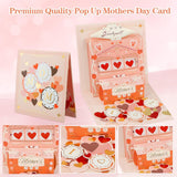 Happy Mothers Day Card - Pop Up Mothers Day Card With Envelope 3D Mother'S Day Greeting Cards For Mom From Daughter Son Jackpot Happy Birthday Gift For Her Wife Grandma