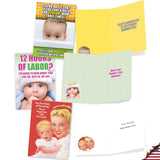 10 Assorted Box Set Humorous Mother'S Day Greeting Cards W/ 5 X 7 Inch Envelopes For Women (10 Designs, 1 Each) Hey Baby Ac10891Mdg-B1X10