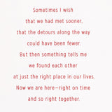 Hallmark Valentines Day Card for Husband, Wife, Boyfriend, Girlfriend (Worth the Wait)