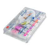Extra Fine Artists Grade Professional Watercolors 6 * 10 Ml Set In Plastic Correx By Nevskaya Palitra (Rose Flowers Set)