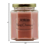 Nag Champa Scented Blended Soy Candle | Soothing Nag Champa Fragrance | Hand Poured In The Usa By