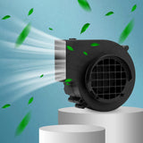 Air Blower For Inflatables 12V 0.8A Fan Blower Replacement With 3 Led Lights For Garden Yard Inflatable Decor Halloween
