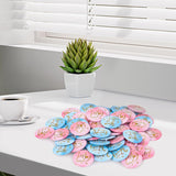 Gender Reveal Button Pins 50Pcs - 2 Inches Team Boy Or Girl Team Boy Team Girl Gender Reveal Pins For Baby Shower Gender Reveal Decorations - 5 Cm