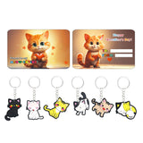 Cat Valentines Day Cards For Classroom Exchange Prizes 24 Pcs Cat Valentine Cards For School Kitty