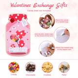 66 Pack Mason Jar Valentines Day Cards Gifts, Valentines Day Gifts Greeting Card Funny Diy Valentine'S Exchange Cards For Adult Candy Chocolate Party Favors