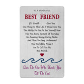 Valentines Day Card For Best Friend Women Friendship Long Distance Easter Wedding Mother'S Day Gifts