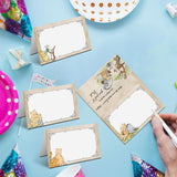 16Pcs Winnie Quotes Prints Centerpiece Card, Classic Pooh Game Cards Set For Baby Shower, Includes 8 Different Winnie Quotes Cards?Perfect For Baby Shower Party Activity Supplies