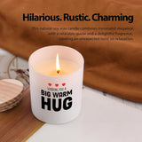 Sending You A Big Warm Hug Thinking Of You Gifts Sympathy Grief Gifts Friendship Get Well Soon Recovery Gift Scented Candle Home Office Jar Candles Sage Floral Lavender Scent 9.5 Oz