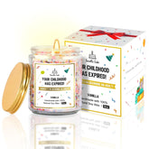 18Th Birthday Gifts For Girls Boys, Happy Birthday Candles - Natural Soy Wax Scented Candle With Vanilla, 18Th Birthday Decorations Gifts For Daughter, Friends, Sister, Niece, Son, 9Oz