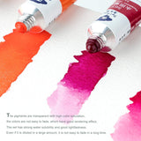 Watercolor Paint, 24 Vibrant Colors Highly Pigmented, 5Ml Each Tube, Perfect For Painters, Artists, Hobbyist, Beginners, Students