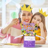 3D Pop Up Mothers Day Card Happy Mothers Day Pop Up Flower Bouquet Card With Envelope Mother'S Day 3D Greeting Card Mother'S Day Pop Up Card Gifts For Her Wife Mom Grandma Aunt Daughter