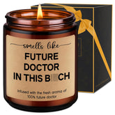 Candles - Future Doctor Gifts, Med School Gifts For Medical Student - Graduation, Valentines, Medical School Acceptance, White Coat Ceremony Presents For Future Doctors, Med Students, Women, Men