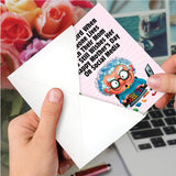 Funny Mother'S Day Greeting Card With 5 X 7 Inch Envelope (1 Card) Mom Lives With Mom C10935Mdg