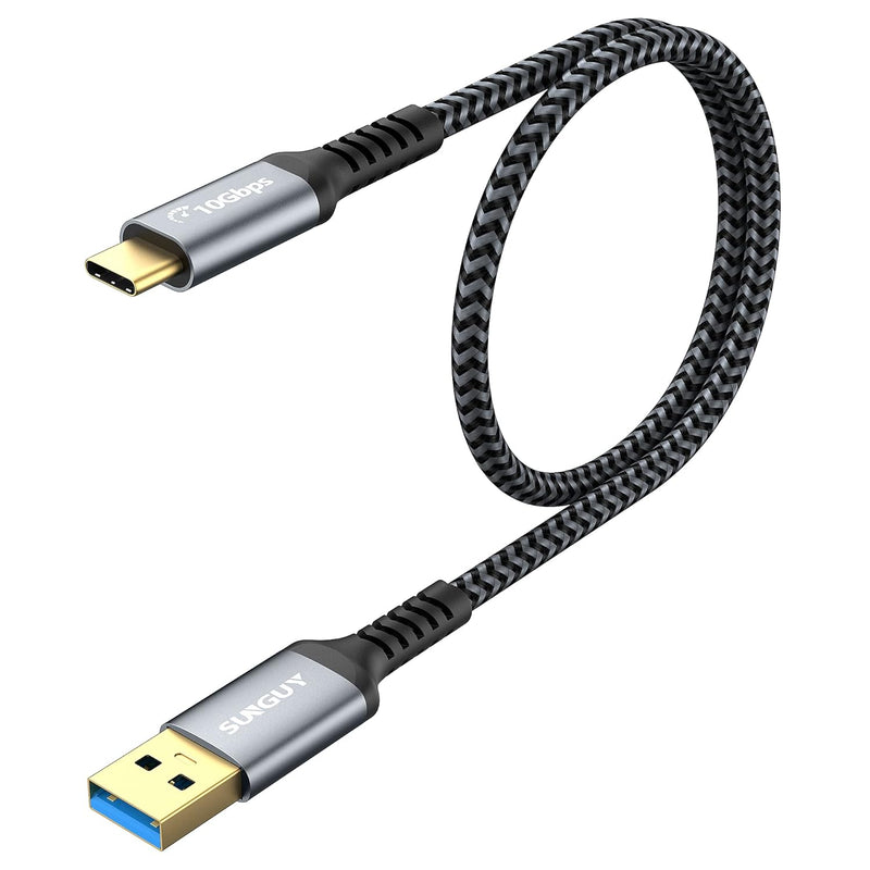 10Gbps Android Auto Usb C Cable, 1.5Ft 3A Usb 3.1 Gen 2 Fast Charging & Data T