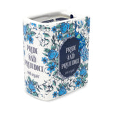 Steel Mill & Co Novelty Shaped Book Theme Scented Candle, 5 Oz Candle With Sweet Citrus Notes Of Bergamot And Moss, Unique Gift For Readers (Pride And Prejudice)