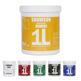 Acrylic Paint Set, 6 Colors (1L/42.4 Fl Oz Each) Large Bulk Acrylic Paints, Gloss Non-Toxic Heavy Body Paints - Thick Art Paints For Multi-Surface Canvas Wood Ceramic Fabric Wall- Ideal For Artists & Beginners