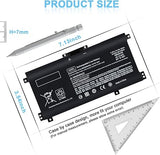 HP LK03XL Laptop Battery Replacement for Envy X360 15m cn0012dx 17m ae0xx