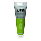 Lukas CRYL Studio Artist Acrylic Paint, Olive Green, 125 ml Tube - High Pigment Acrylic Paints for Canvas Painting, Large Scale Works - Medium-Viscosity, Water-Mixable, Fast Drying