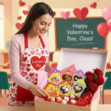 48 Pcs Dog Valentine'S Day Gifts Card And Dog Cat Resin Figurines Miniature Puppy Heart Greeting Card For Valentine Party Favors Exchange Prizes Gifts (Novel)