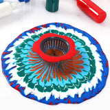 Acrylic Pouring Strainers,12 Pcs Acrylic Paint Pouring Strainers Plastic Flower Strainers Silicone Pouring Drain Basket For Diy Pouring Acrylic Paint And Creating Unique Patterns Art Supplies