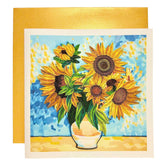 Handcraft Quilling Greeting Card Sunflower Design For Him Her, Friend, Mom, Dad, Daughter, Sister For Happy Birthday, Mother'S Day, Anniversary, Blank Inside, Includes Envelope, Ready To Gift