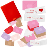 60Pcs Valentine'S Day Mini Tiny Love Notes Gifts For Him Her, Love Letter Cards With Envelopes, Lunch Notes Couple Gifts Ideas For Boyfriend Girlfriend Husband Wife