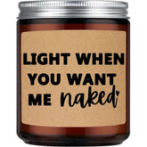 Anniversary Valentines Day Gifts For Her, Him, Funny Wedding Gift For Men, Women, Boyfriend, Girlfriend, Husband, Wife, Birthday, Christmas Gifts, Lavender Scented Candle