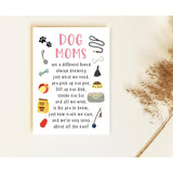 Dog Mom Mother'S Day Card - Dog Mom Card - Pet Dog Toys Card - Cards For Dog Lovers - Mother'S Day Card - Happy Birthday Mom Card - Funny Cute Dog Mom Card - Mom Love Dogs Card - Greeting Card