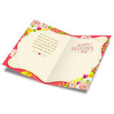 Daughter Valentine'S Card, Made In America, Eco-Friendly, Thick Card Stock With Premium Envelope 5In X 7.75In, Packaged In Protective Mailer