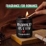 Scented Candles - Newly Wed Gifts For The Couple, Funny Wedding Gifts For Newlyweds, Married Couple - Wedding Congratulations Presents, Honeymoon, Married Present For Bride, Groom