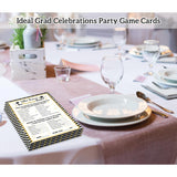 36 Sheets Graduation Party Game Cards Bulk Who Knows Graduate Best Game Cards Class Of 2026 Graduation Party Games Senior High School College Congrats Grad Parties Favor Activities