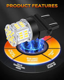 3157 LED Bulb White Backup Reverse Light 3156 3057 4157 Super Bright Tail Brake Parking Lights 4 Pack