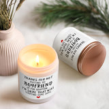 Gifts For Mother In Law - Lavender Scented Candle For Birthday (White-2)