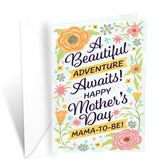 Mama To Be Mother'S Day Card, Made In America, Thick Card Stock With Premium Envelope Packaged In A Reusable Presentation Mailer, Eco-Friendly, 5In X 7.75In