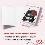 Valentines Gifts For Her, Girlfriend, Gf, Wife, Women - Funny Valentines Card For Her - Anniversary, Happy Birthday Gifts For Her, Women - Single 5.3''X 8'' Folded Card From Boyfriend, Husband