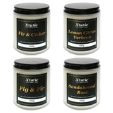 Scented Soy Candles Sets, 7Oz In White Frosted Jar - 200-Hour Burn Time, Aromatherapy Candle For Home Decor, Cozy Gifts For Any Occasion,Ideal Gifts For Women