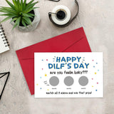 Rude Scratch Off Father'S Day Card For Husband, Funny Dilf Card For Him, Naughty Valentine'S Day Card