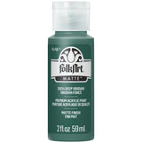 FolkArt Acrylic Craft Paint, Deep Viridian 2 fl oz Premium Matte Finish Paint, Perfect For Easy To Apply DIY Arts And Crafts, 51024