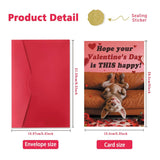 Funny Dog Valentines Day Card – Cute And Happy Valentine’S Day Card For Him Or Her – Fun Valentines Gift For Men Women, Boyfriend, Girlfriend, Husband Or Wife