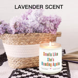 Funny Gifts For Book Lovers Women, Readers Gifts, Bookish Present, Reading Candle, Funny Birthday Book Day Gift For Bookworm, Librarian, Books Lover