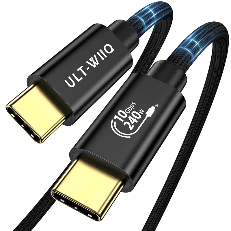 240W Usb C To Usb C Cable Fast Charging Pd 3.1 & Usb C Data Cable 10Gbps High