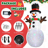 12Ft Christmas Inflatable Outdoor Decoration, Giant Inflatable Snowman Outdoor Christmas Blow Up Yard Decorations With L