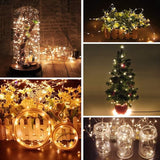 99FT 300 LED Battery Operated Fairy String Lights with Remote Control Warm White Copper Wire Lights Waterproof 8 Lighting Modes for Outdoor Christmas Wedding Party Garden Decor