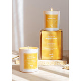 Premium Scented Natural Soy Candle – Lemon, Sweet Milk & Vanilla – Hand-Poured, Vegan, Non-Toxic, Cotton Wick – Uplifting Scented Candle For Home – Smells Like Brighter Days