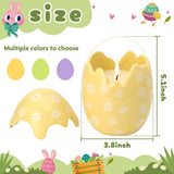 Easter Eggs Candle, Lemon Scented Candle, Easter Decorations, Easter Gifts For Women,Yellow,8.5Oz